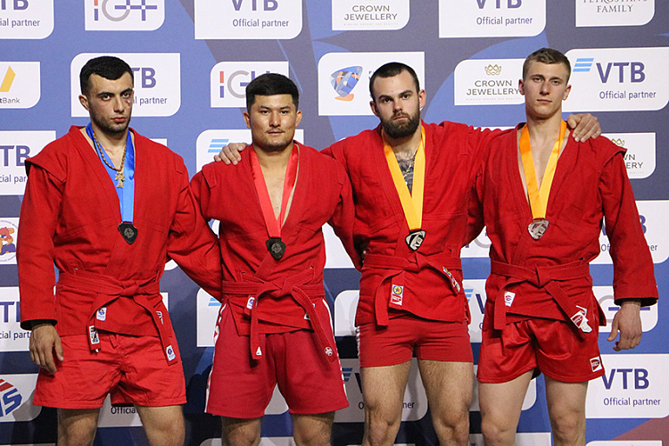 Winners of the 2nd Day of the World Sambo Cup 2024 in Armenia