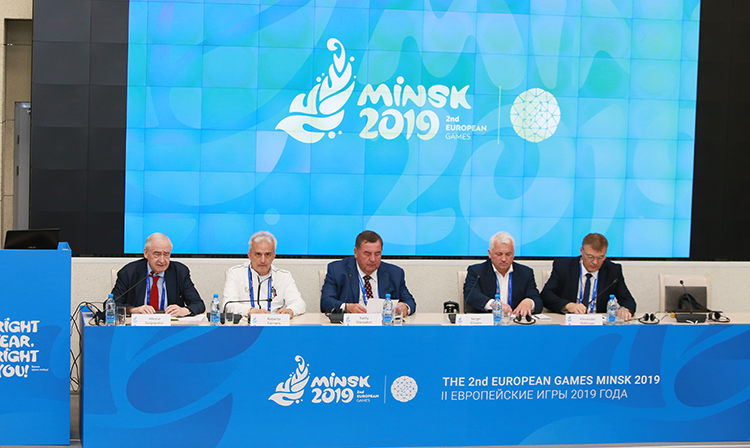 Press conference on SAMBO was held at the European Games in Minsk