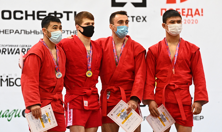 Winners of the 1st Day of the World SAMBO Cup "Kharlampiev Memorial" 2020