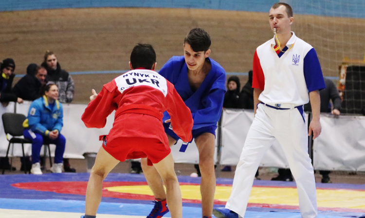 Ukrainian Youth and Junior SAMBO Championship was held in Lviv