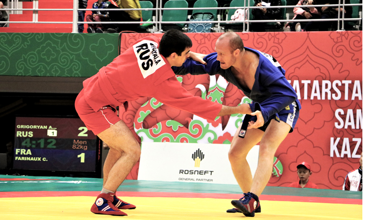 Reflections of the Winners of the 2nd Day of the International SAMBO Tournament in Kazan