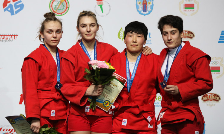 Winners of the 1st Day of the 2022 Open European SAMBO Cup in Belarus