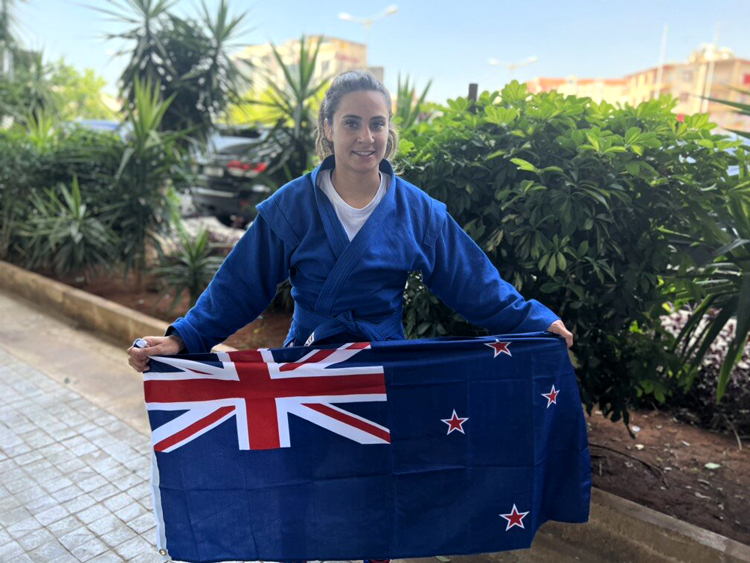 Ana MOCEYAWA: "SAMBO has a wide arsenal of techniques"
