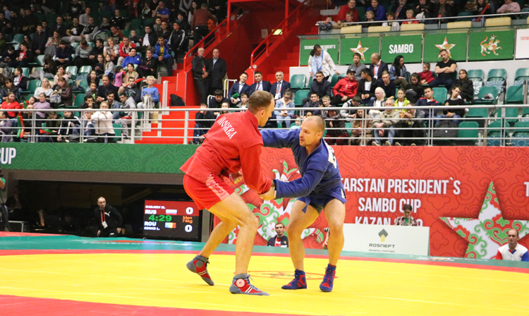 Reflections of the Winners of the 1st Day of the International SAMBO Tournament in Kazan