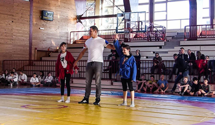 Young Croatian Sambists Competed Against Each Other in Belišće Юные хорватские самбисты померялись силами в Белишче