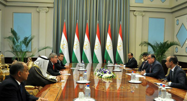 Thomas Bach in Tajikistan about Sambo