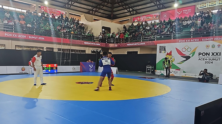 Indonesian SAMBO Championships held as part of Indonesian National Games – PON XXI