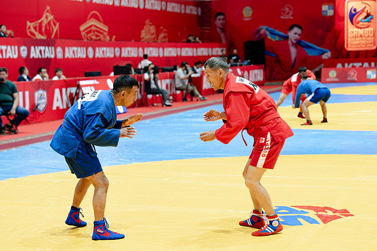 Results of Day 2 of the Asia and Oceania Masters SAMBO Championships