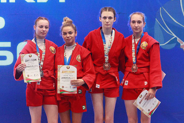 Belarus crowns its strongest SAMBO athletes