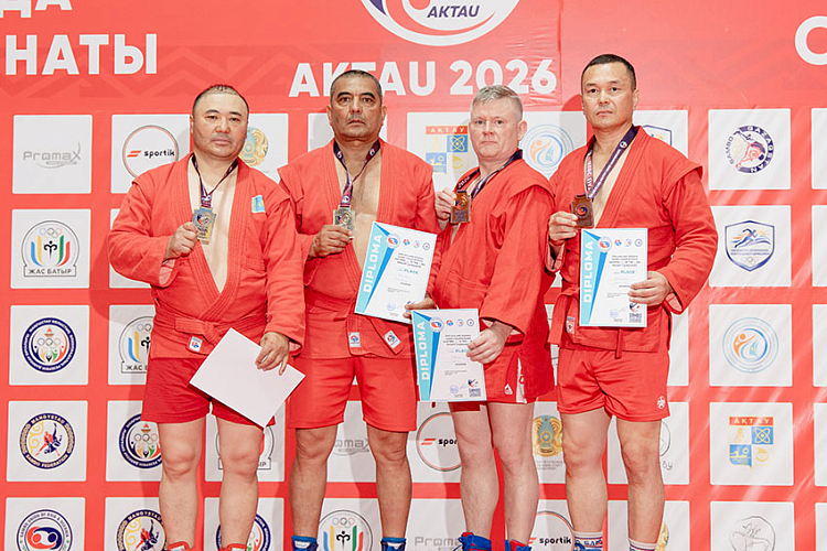Results of Day 1 of the Asia and Oceania Masters SAMBO Championships