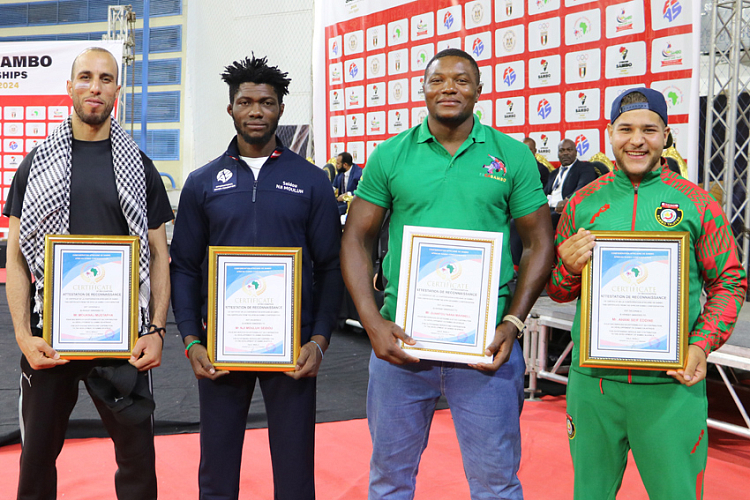 Ceremony honoring African athletes took place in Egypt