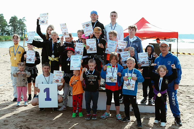 Finland Hosts Its First Beach SAMBO Festival