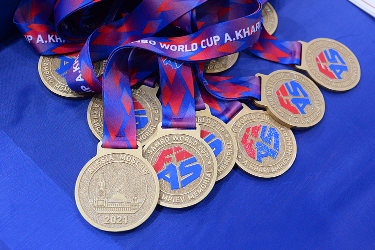 Winners of the 2nd day of the World SAMBO Cup "Kharlampiev Memorial"