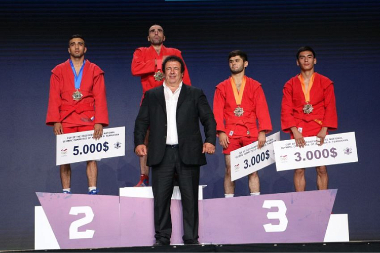 Winners of the SAMBO Cup of the President of the NOC of Armenia