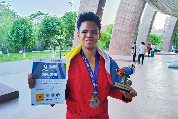 Richmond REVINA: “I want to try Combat SAMBO for the blind”