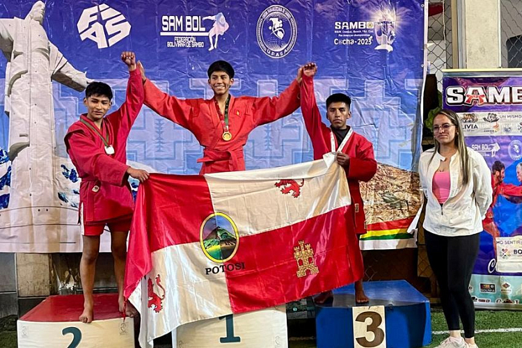 National SAMBO Championship of Bolivia Held at 4,000 Metres Above Sea Level