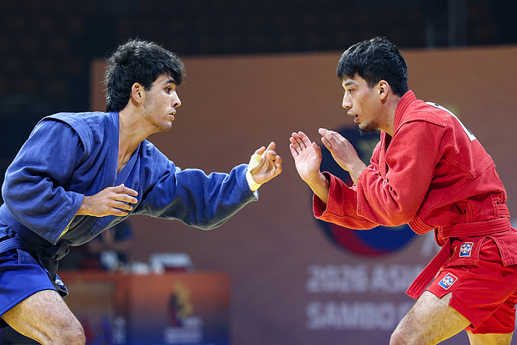 Draw of the day 4 of the Asia and Oceania SAMBO Championships 2026 in Manila