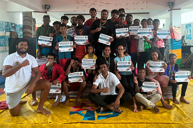 National SAMBO Championships Held in Mauritius