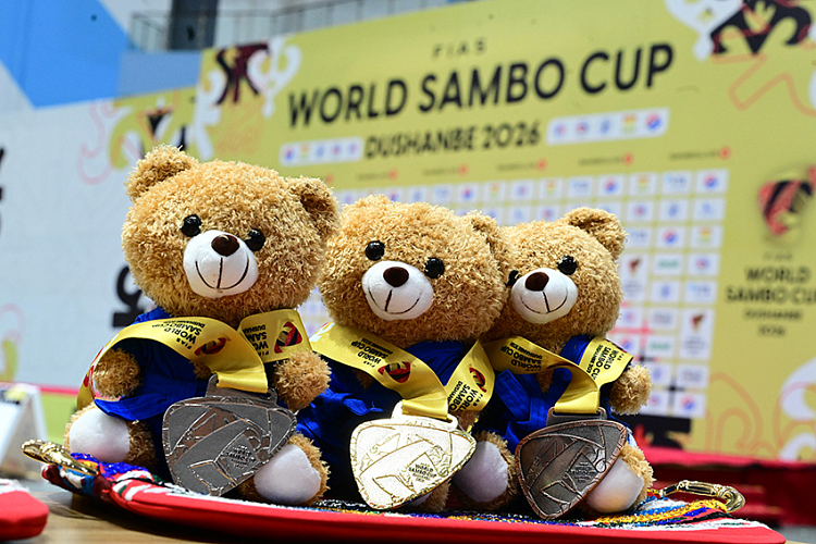 Results of Day 2 of the 2026 World SAMBO Cup in Tajikistan