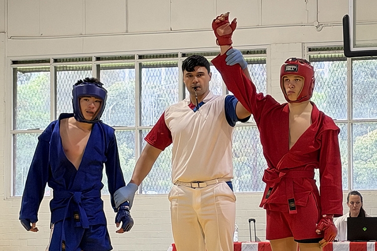 Victoria wins the State Cup at the Australian National SAMBO Championships in Melbourne
