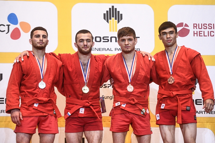 Reflections of the Winners of the 3rd Day of the World SAMBO Championships in Korea